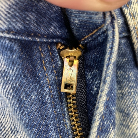 Vintage Wrangler Jeans Mens 32 x 30 Acid Wash Stone Wash Distressed 96501HW - Picture 10 of 12